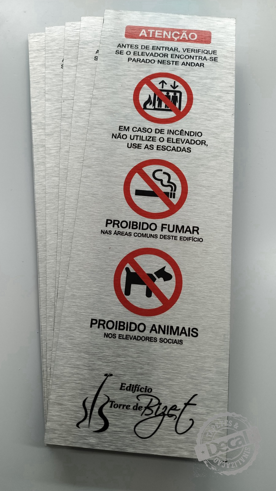 Placas de Condomínio 5