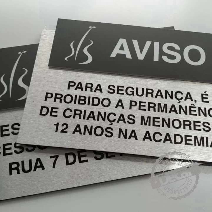 Placas de Condomínio 8