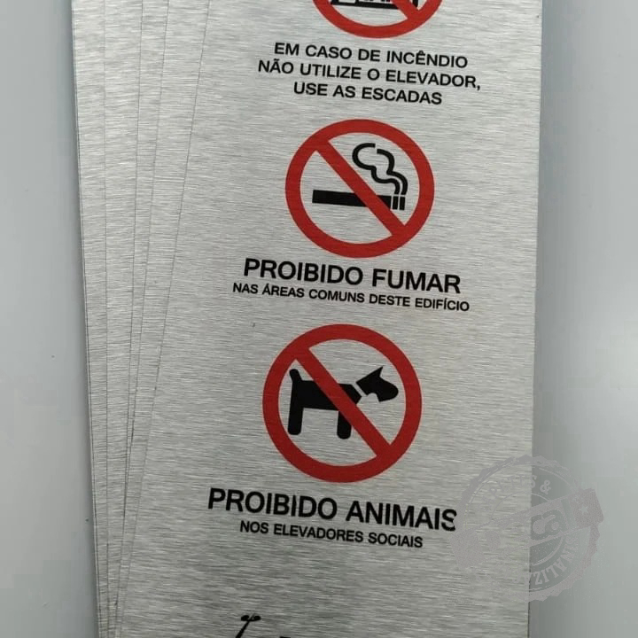Placas de Condomínio 9